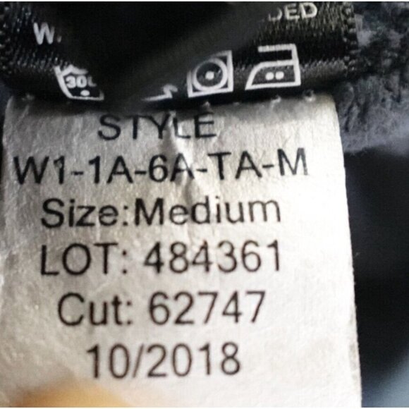 American Giant Womens Jacket Medium Gray  Moto Full Zip - Picture 3 of 7